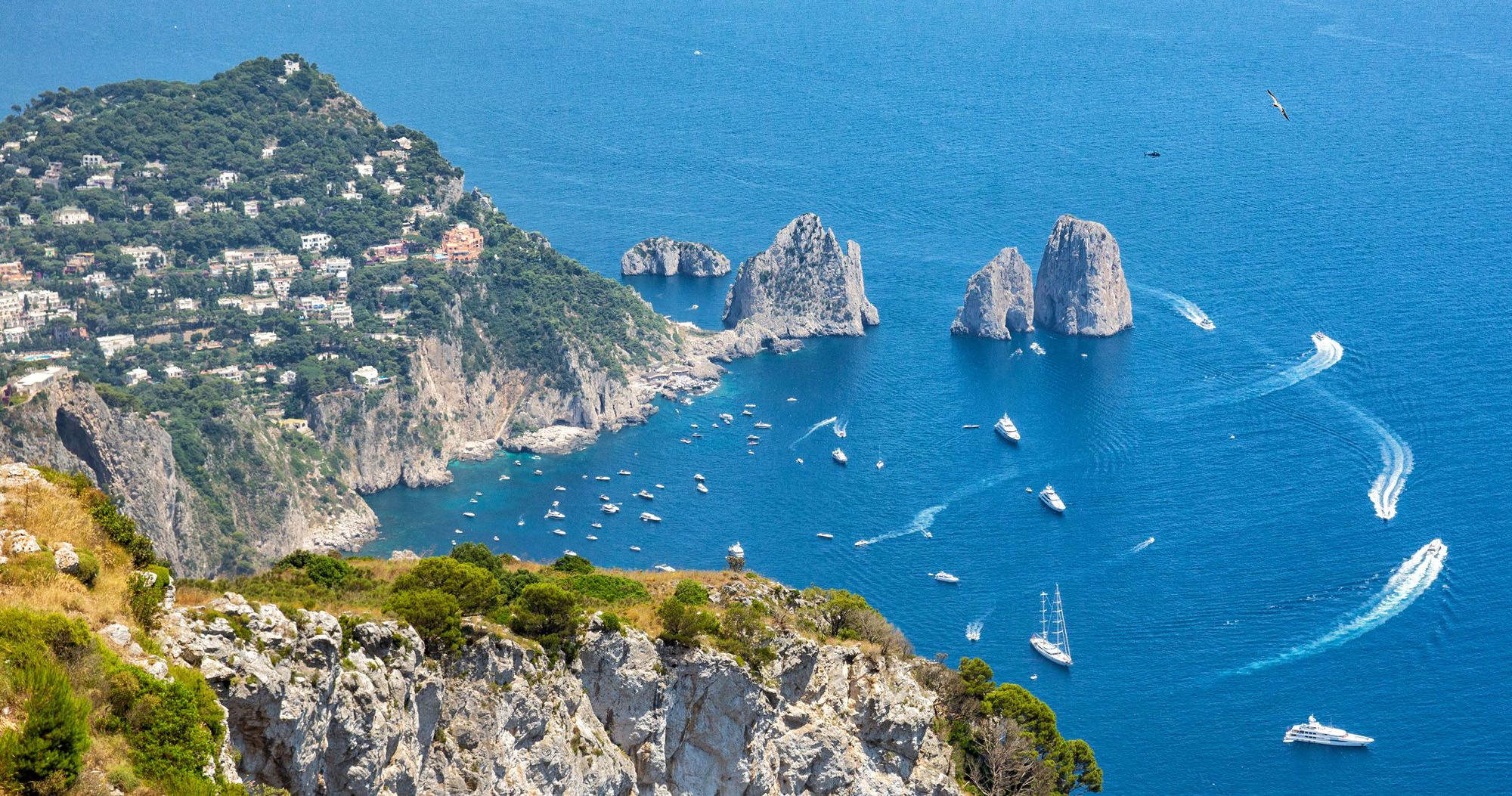 Capri — Faraglioni visti dal mare